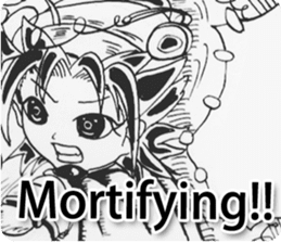 Children cartoon version of third eng sticker #11109549