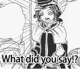 Children cartoon version of third eng sticker #11109553