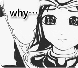 Children cartoon version of third eng sticker #11109554