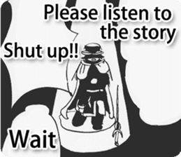 Children cartoon version of third eng sticker #11109555