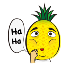 Mr.H-Pineapple (English) sticker #11109760