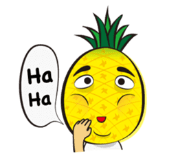 Mr.H-Pineapple (English) sticker #11109760
