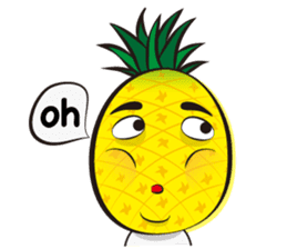 Mr.H-Pineapple (English) sticker #11109761