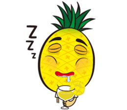 Mr.H-Pineapple (English) sticker #11109765