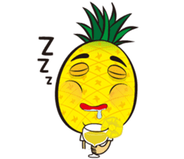 Mr.H-Pineapple (English) sticker #11109765