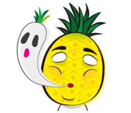Mr.H-Pineapple (English) sticker #11109766