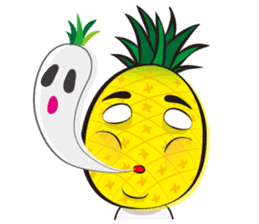 Mr.H-Pineapple (English) sticker #11109766