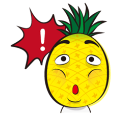 Mr.H-Pineapple (English) sticker #11109767