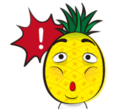 Mr.H-Pineapple (English) sticker #11109767