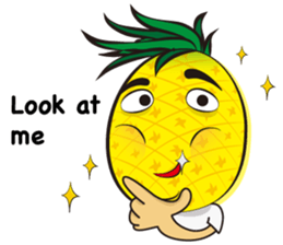 Mr.H-Pineapple (English) sticker #11109770