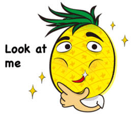 Mr.H-Pineapple (English) sticker #11109770