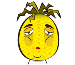 Mr.H-Pineapple (English) sticker #11109771