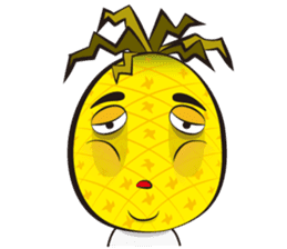 Mr.H-Pineapple (English) sticker #11109771