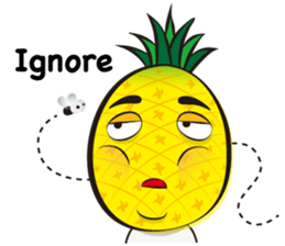 Mr.H-Pineapple (English) sticker #11109772