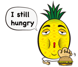 Mr.H-Pineapple (English) sticker #11109774