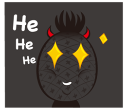 Mr.H-Pineapple (English) sticker #11109775