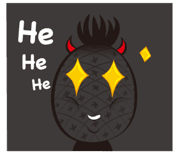 Mr.H-Pineapple (English) sticker #11109775