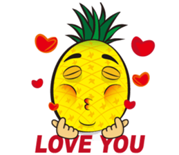 Mr.H-Pineapple (English) sticker #11109777