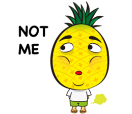 Mr.H-Pineapple (English) sticker #11109779