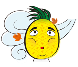 Mr.H-Pineapple (English) sticker #11109780