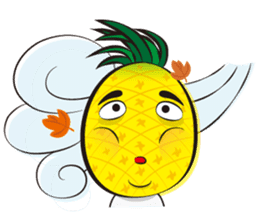 Mr.H-Pineapple (English) sticker #11109780
