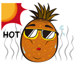 Mr.H-Pineapple (English) sticker #11109782