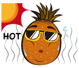 Mr.H-Pineapple (English) sticker #11109782