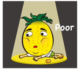 Mr.H-Pineapple (English) sticker #11109784