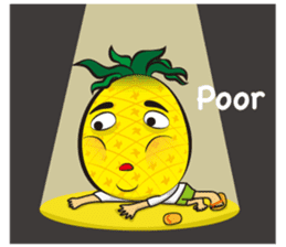 Mr.H-Pineapple (English) sticker #11109784