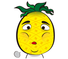 Mr.H-Pineapple (English) sticker #11109786