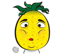 Mr.H-Pineapple (English) sticker #11109786