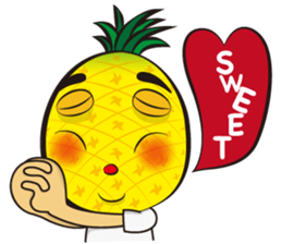 Mr.H-Pineapple (English) sticker #11109789
