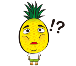 Mr.H-Pineapple (English) sticker #11109791
