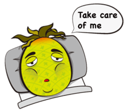 Mr.H-Pineapple (English) sticker #11109793