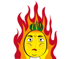 Mr.H-Pineapple (English) sticker #11109795