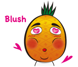 Mr.H-Pineapple (English) sticker #11109797