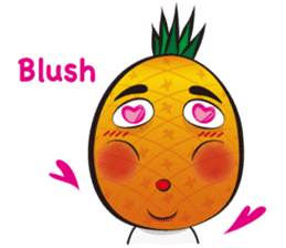 Mr.H-Pineapple (English) sticker #11109797