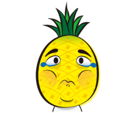 Mr.H-Pineapple (English) sticker #11109798