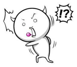 horn flies baby 1.3 sticker #11109834