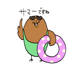 cool bird part2 sticker #11109978