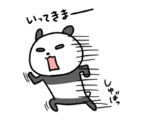 Panda & nose glasses sticker #11110417