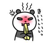 Panda & nose glasses sticker #11110449