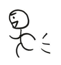 Lanky Stick Figures sticker #11110770