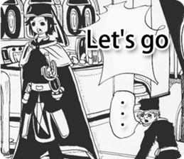 Children cartoon version of fourth eng sticker #11111049