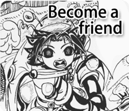 Children cartoon version of fourth eng sticker #11111064