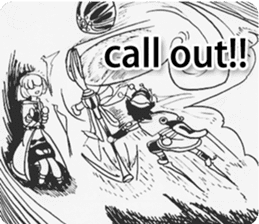 Children cartoon version of fourth eng sticker #11111065