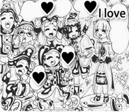 Children cartoon version of fourth eng sticker #11111076