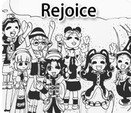 Children cartoon version of fourth eng sticker #11111084