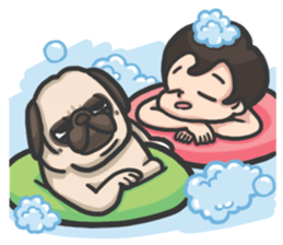 Nini&Pug sticker #11111717