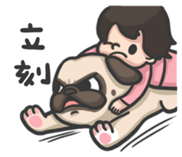 Nini&Pug sticker #11111723